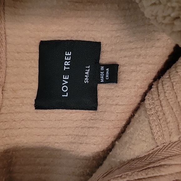 Cozy Tan Sherpa Jacket - Picture 4 of 6